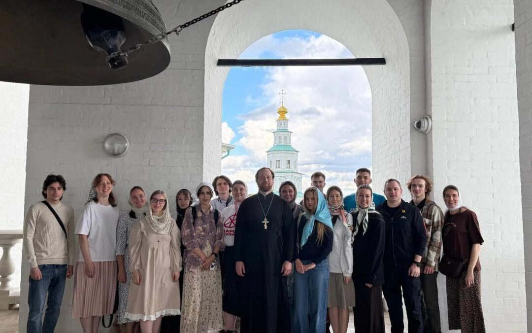 Молодежь Химкинского благочиния в Ново-Иерусалимском монастыре