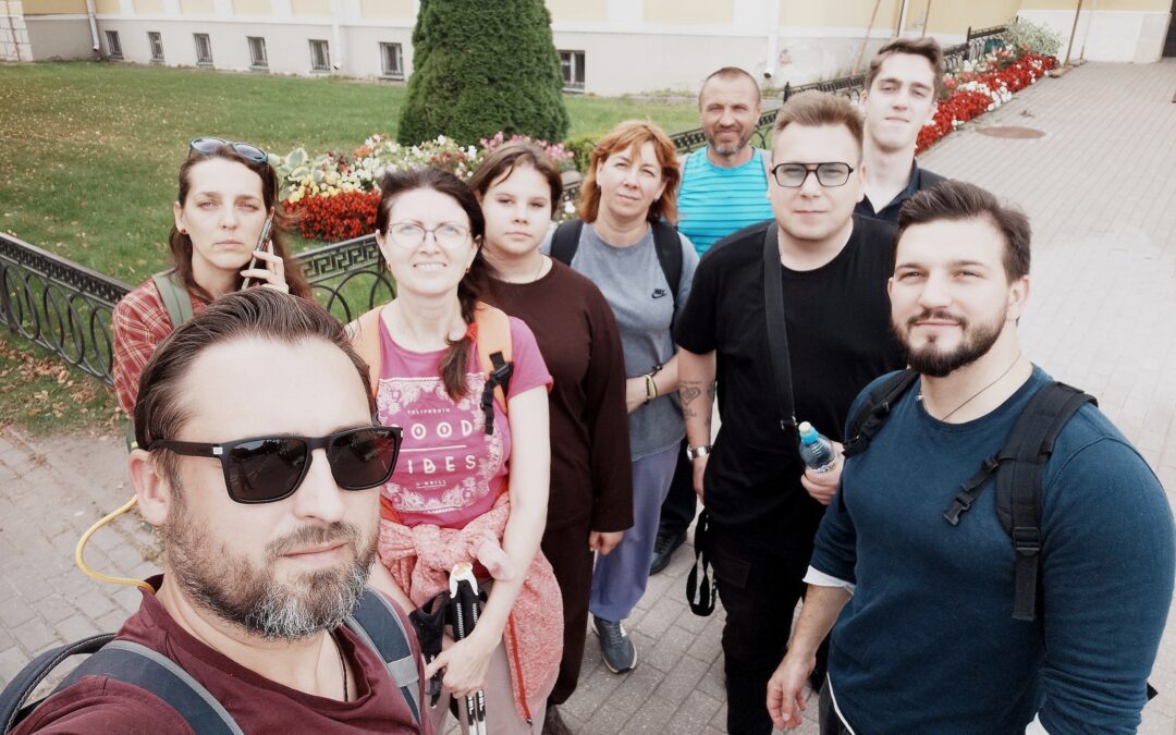 Сергиевский храм г. Сергиев Посад. Поход «Пешком по земле преподобного Сергия»